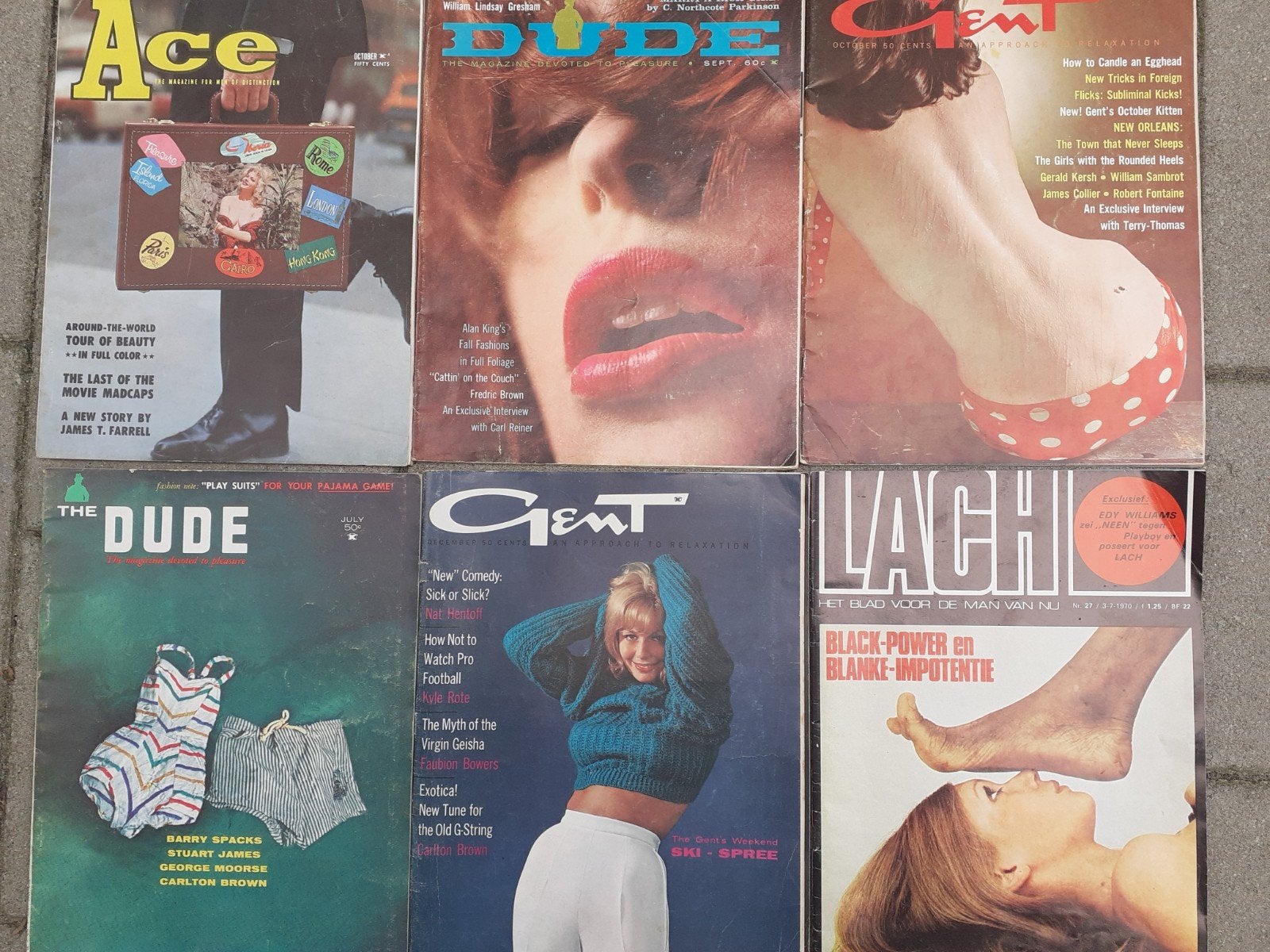 Soft-erotische tijdschriften, Ophalen of Verzenden