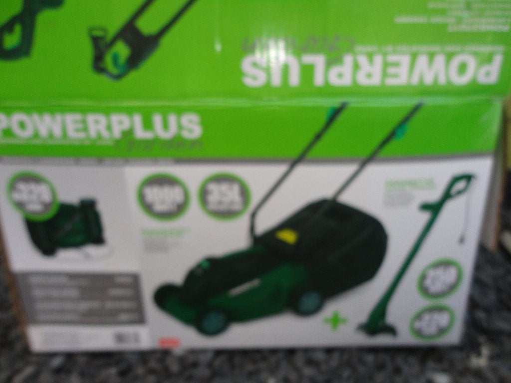 Grasmaaier + grastrimmer, Ophalen, Cirkelmaaier, Gebruikt, Elektrische grasmaaier