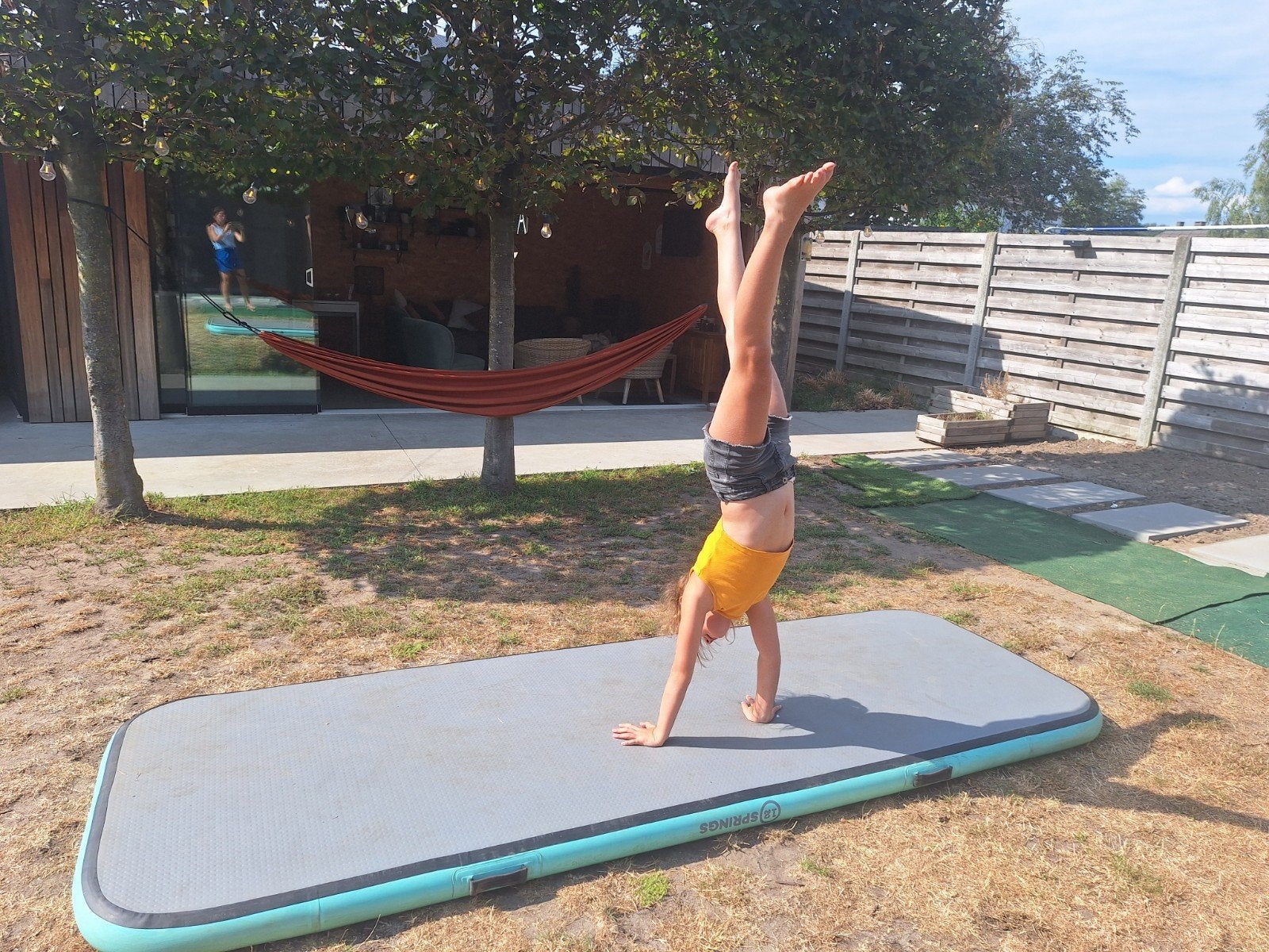 Airtrack 3m + pomp., Sport en Fitness, Ophalen