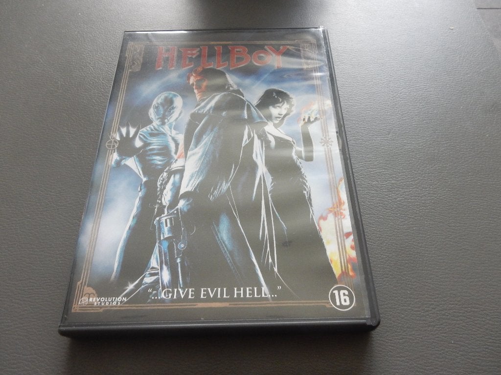 nr.1618 - Dvd: hellboy - actie, Engels, Vanaf 16 jaar, Nederlands, Actie