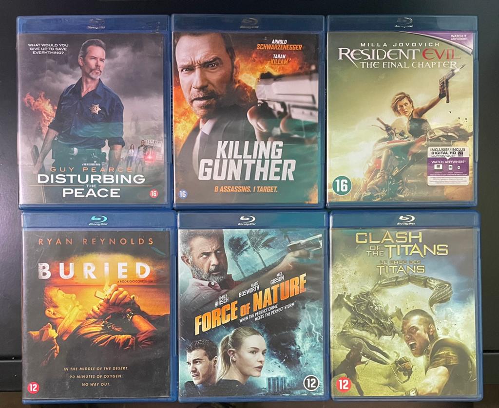 35 Blu-Ray films LOT, Ophalen of Verzenden, Zo goed als nieuw