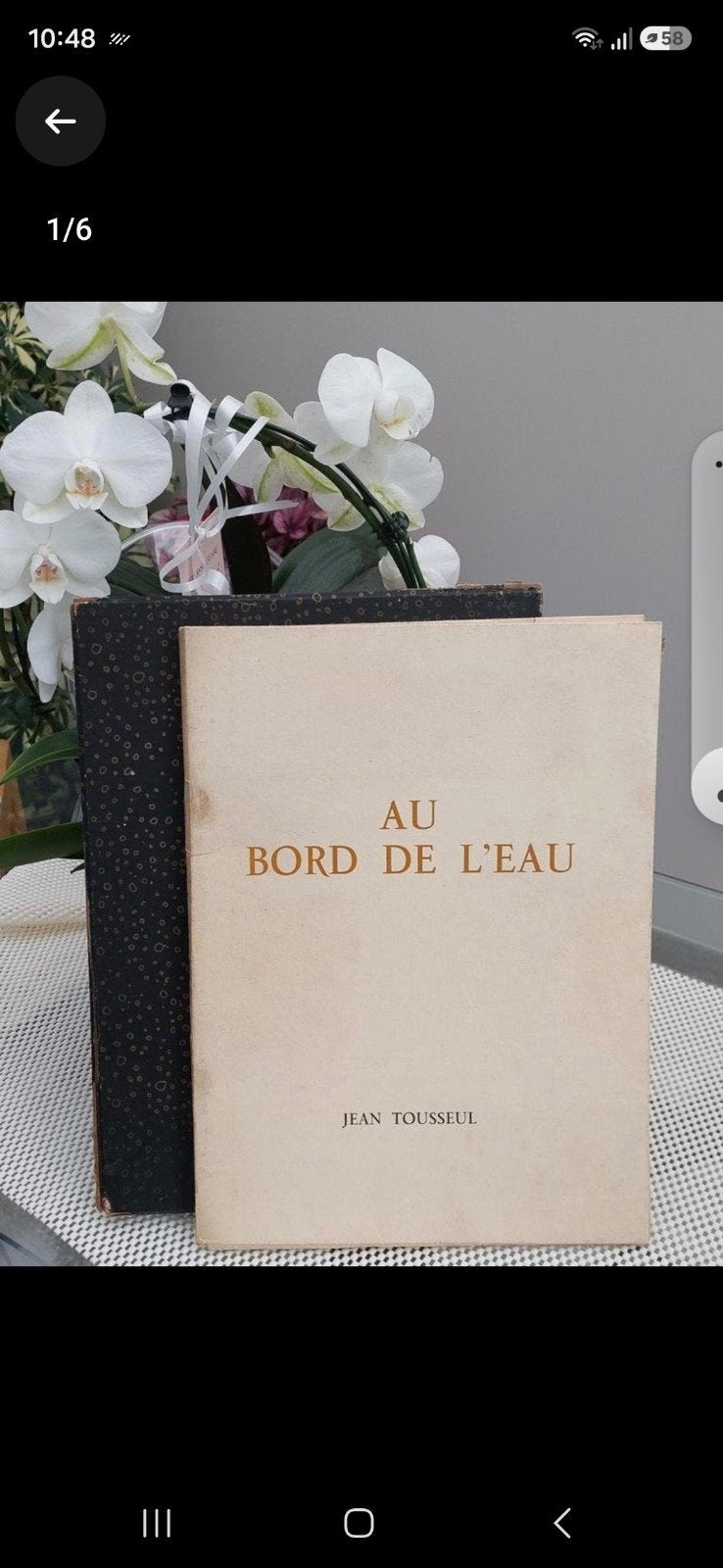 Exemplaire numéroté,  édition de 1930, Enlèvement