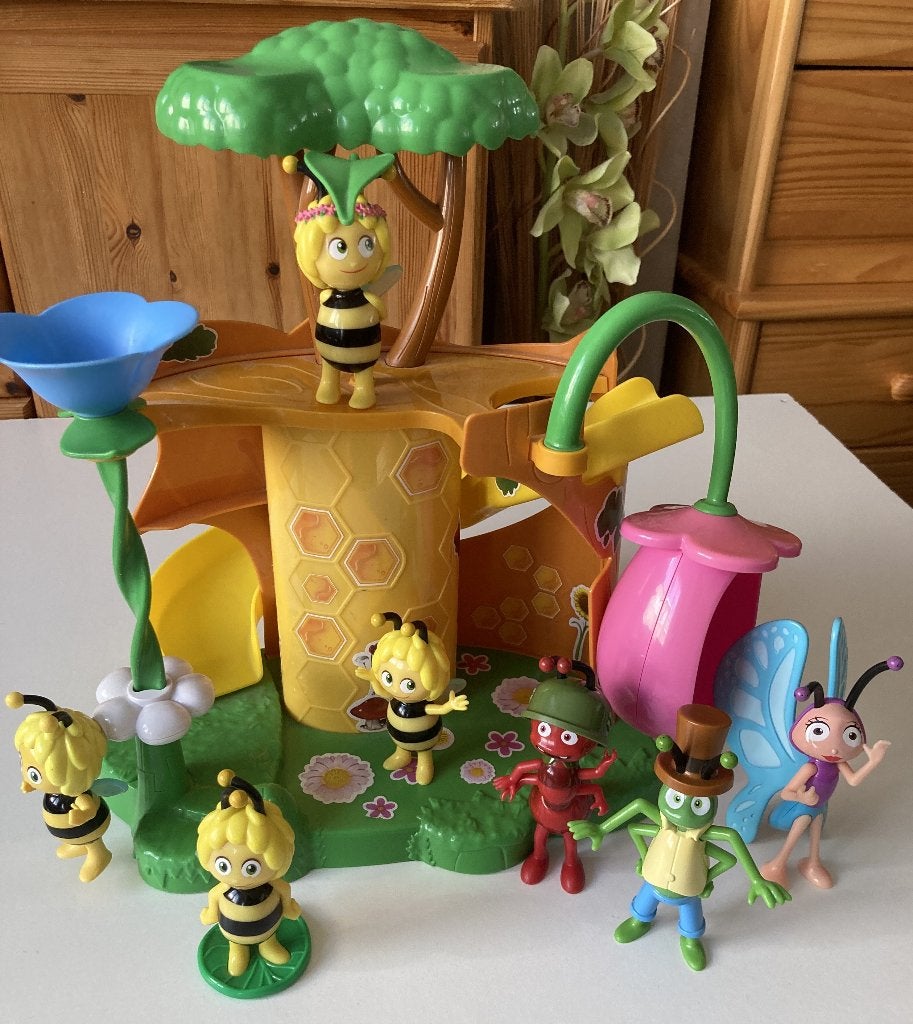 Maya l'abeille Gochi la ruche des mille fleurs + personnages, Enlèvement, Utilisé, Garçon ou Fille