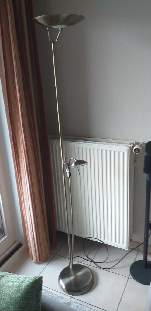 Staande-leeslamp te koop, Huis en Inrichting, Ophalen, Gebruikt