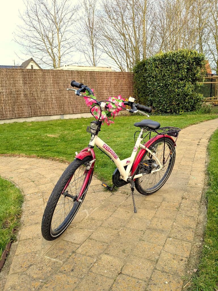 Batavus Koala meisjesfiets 22 inch met torpedo en handremmen, Fietsen en Brommers, Ophalen, Gebruikt, 22 inch, BATAVUS