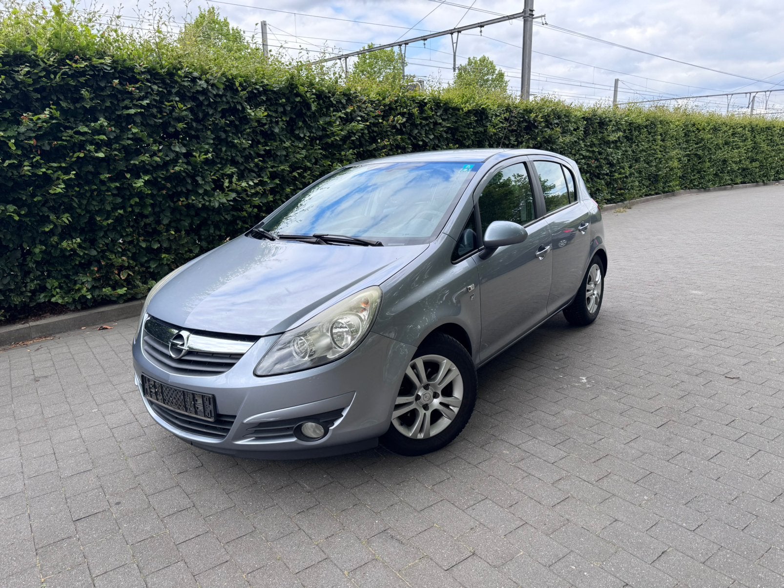 Opel corsa 1.2 twinsport met keuring voor verkoop, Voorwielaandrijving, Euro 5, Stof, Zwart