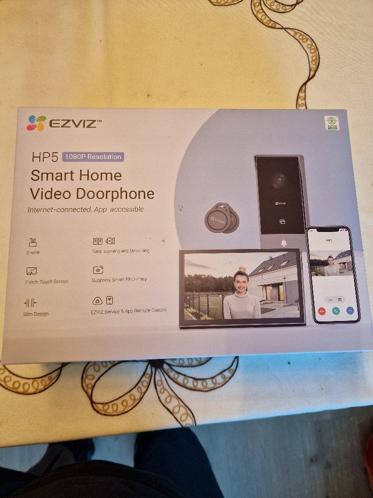 Portier vidéo EZVIZ HP Smart Home, Maison & Meubles, Enlèvement ou Envoi, Capteur de détection de mouvement, Neuf, Filaire