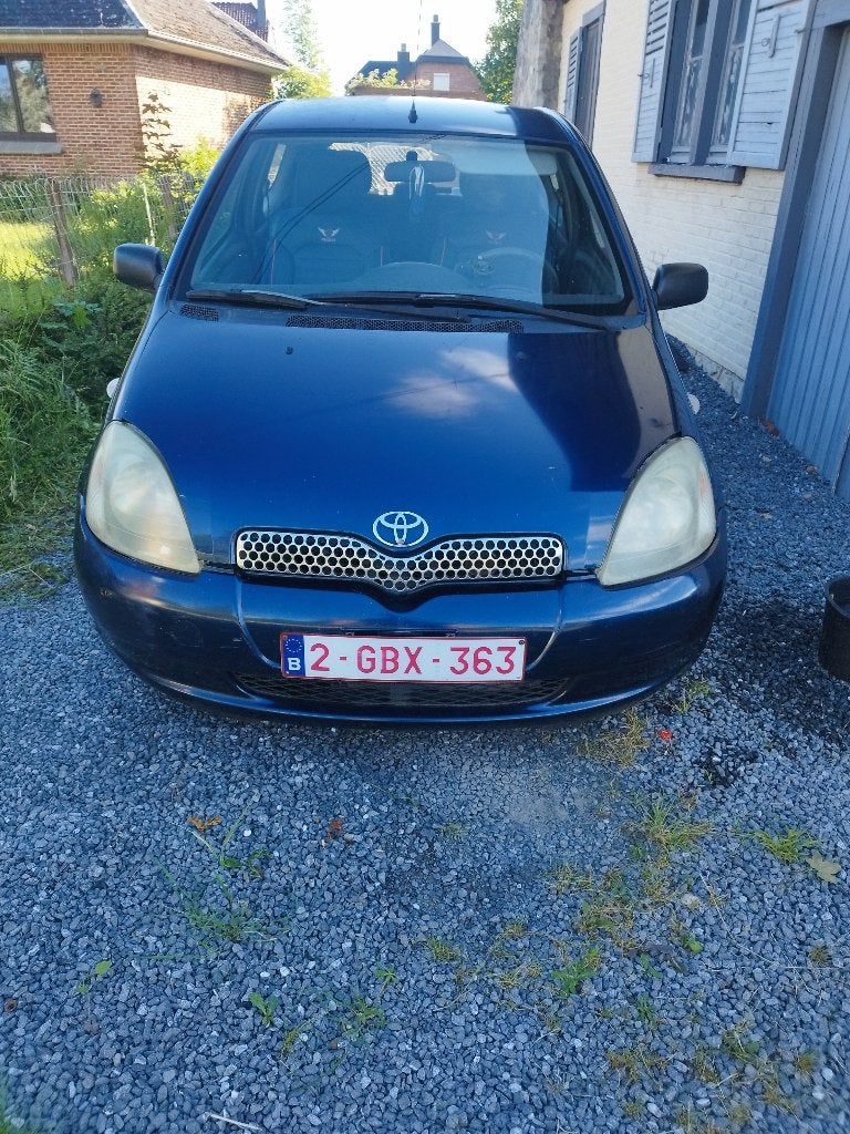 Toyota Yaris, Auto's, Toyota, Bedrijf, Yaris, Boordcomputer, Benzine, Euro 4, Overige carrosserie, 3 deurs, Automaat, Blauw, Grijs