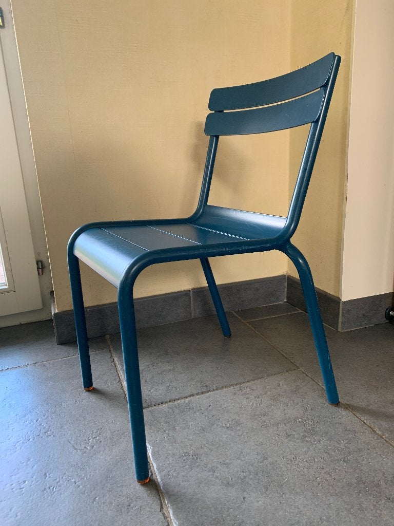 Tuinstoel voor kinderen, Tuin en Terras, Tuinstoelen, Ophalen, Gebruikt, Metaal, Stapelbaar