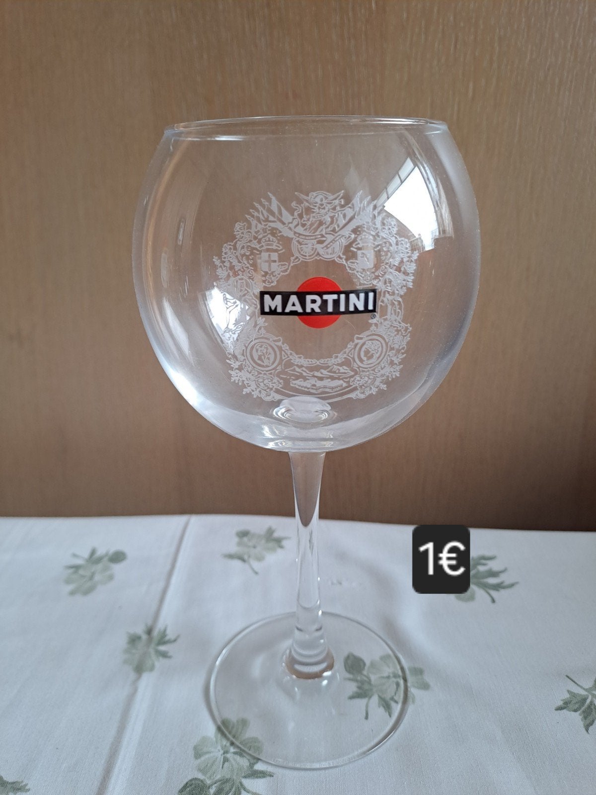 Martini glas, Ophalen