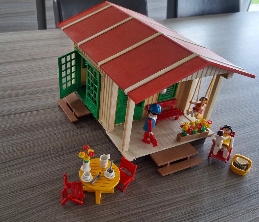 Playmobil: huisje met meubels, Enlèvement, Utilisé, Kit complet