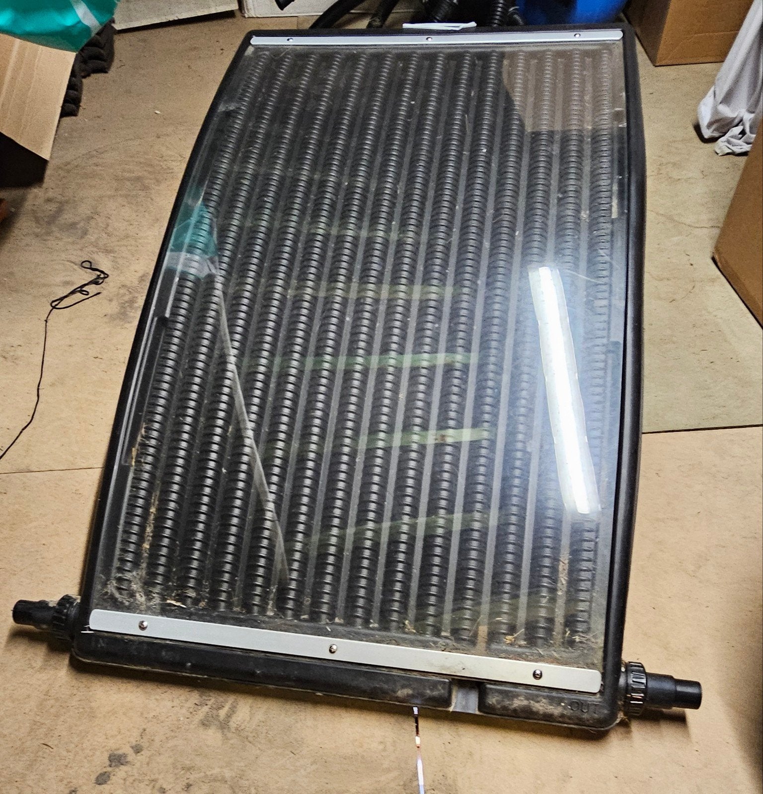 Zonnecollector, Ophalen, Gebruikt