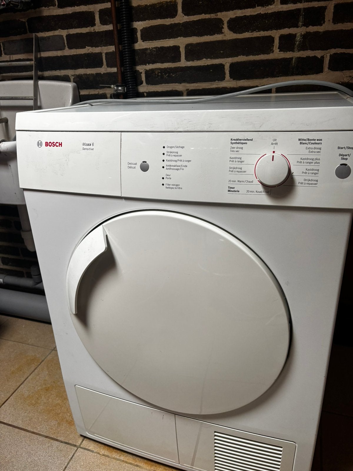 Bosch MAXX 6 Sensitive, Elektronische apparatuur, Ophalen, Gebruikt