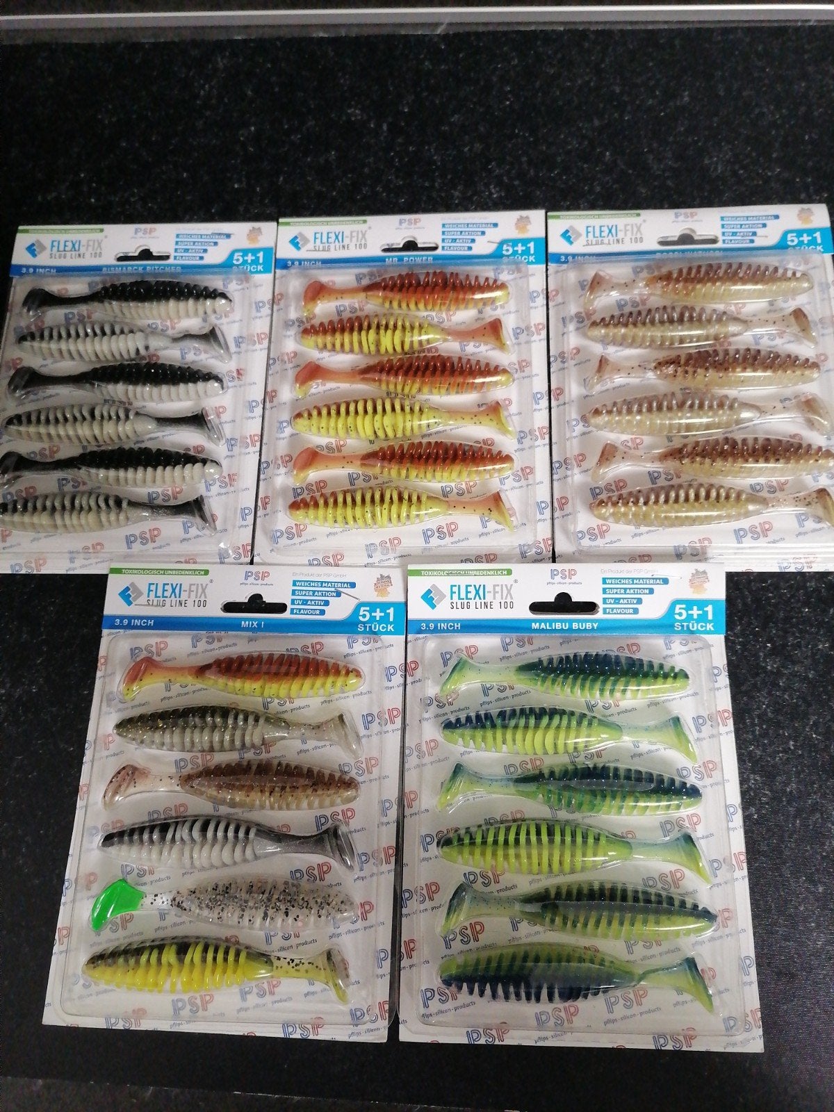 5 x flexi fix kunstaas. NIEUW, Watersport en Boten, Ophalen of Verzenden, Nieuw