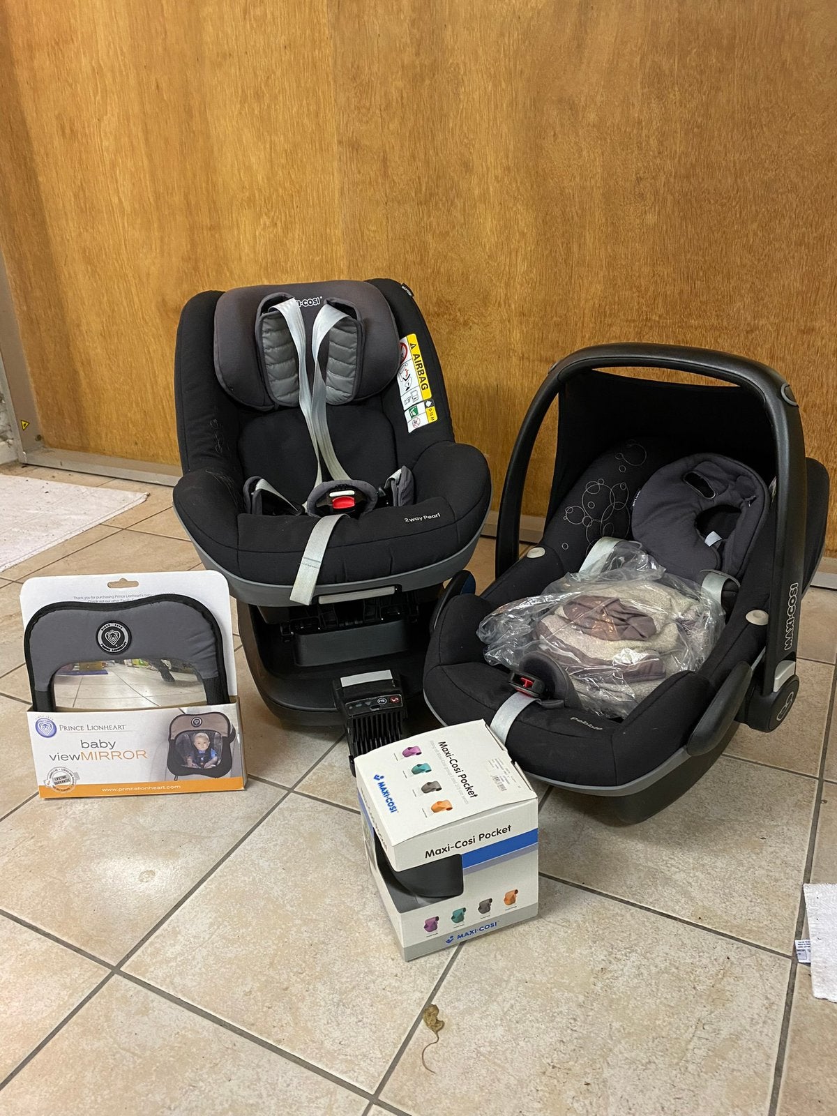 Maxi-cosi 2way Pearl autostoel & 2way Fix iso fix base, Ophalen, Zo goed als nieuw, Maxi-Cosi
