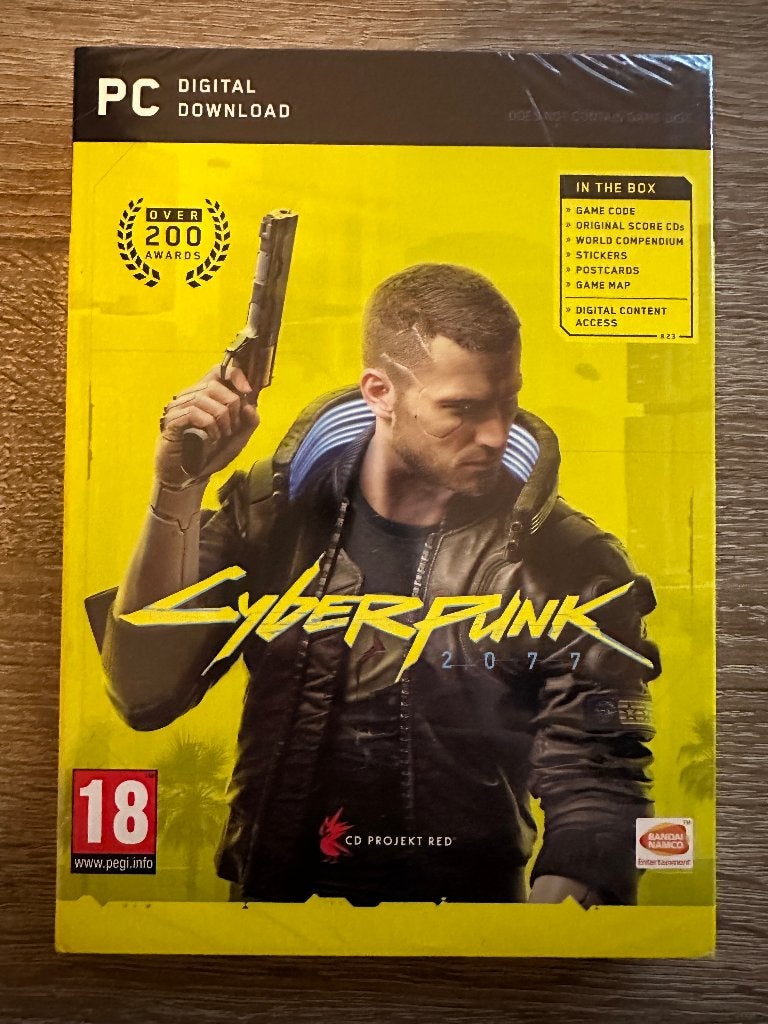 Cyberpunk 2077 (Voucher in a Box PC, sealed), Vanaf 18 jaar, 1 speler, Nieuw, Eén computer
