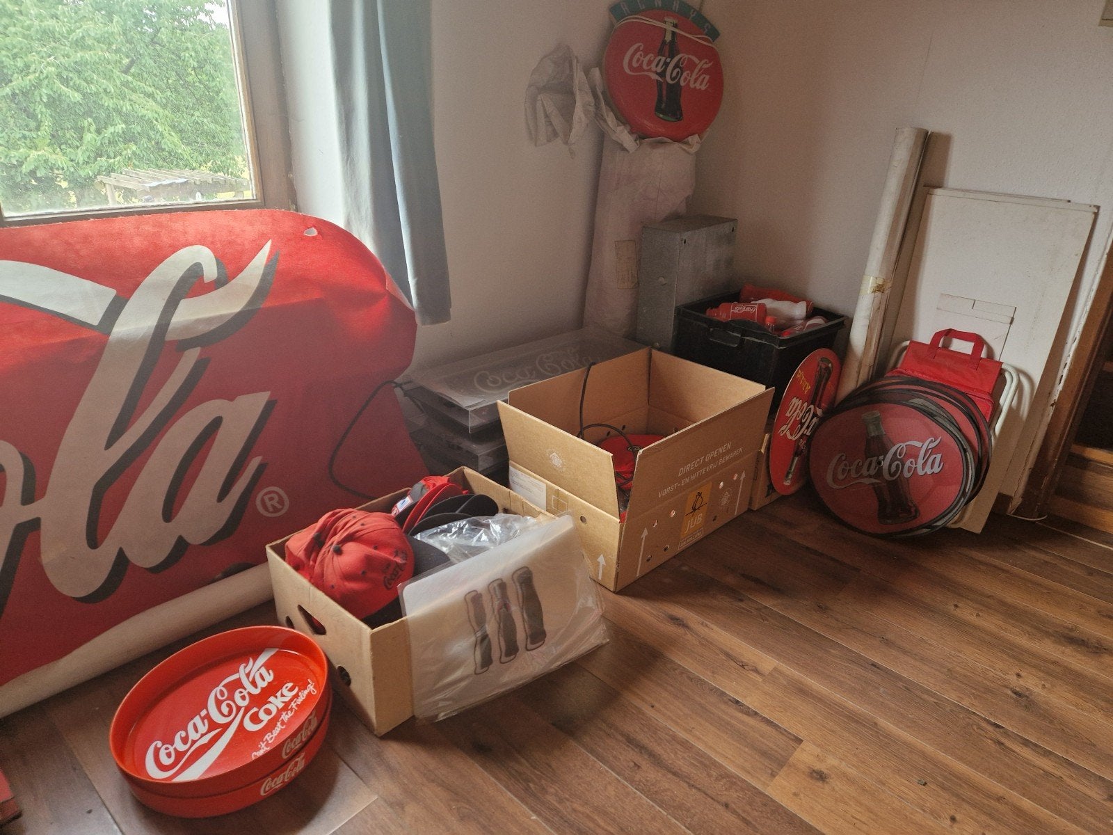 lot coca-cola, Ophalen