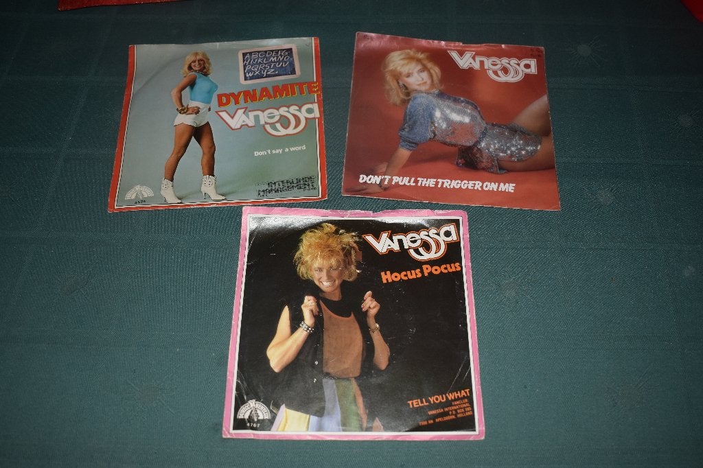 45t's van de Nederlandse zangeres VANESSA, Ophalen of Verzenden, Zo goed als nieuw, 7 inch, Overige typen