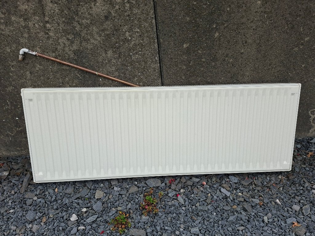 Radiateur  blanc d'occasion, Bricolage & Construction, Enlèvement, Utilisé, Radiateur, 30 à 80 cm