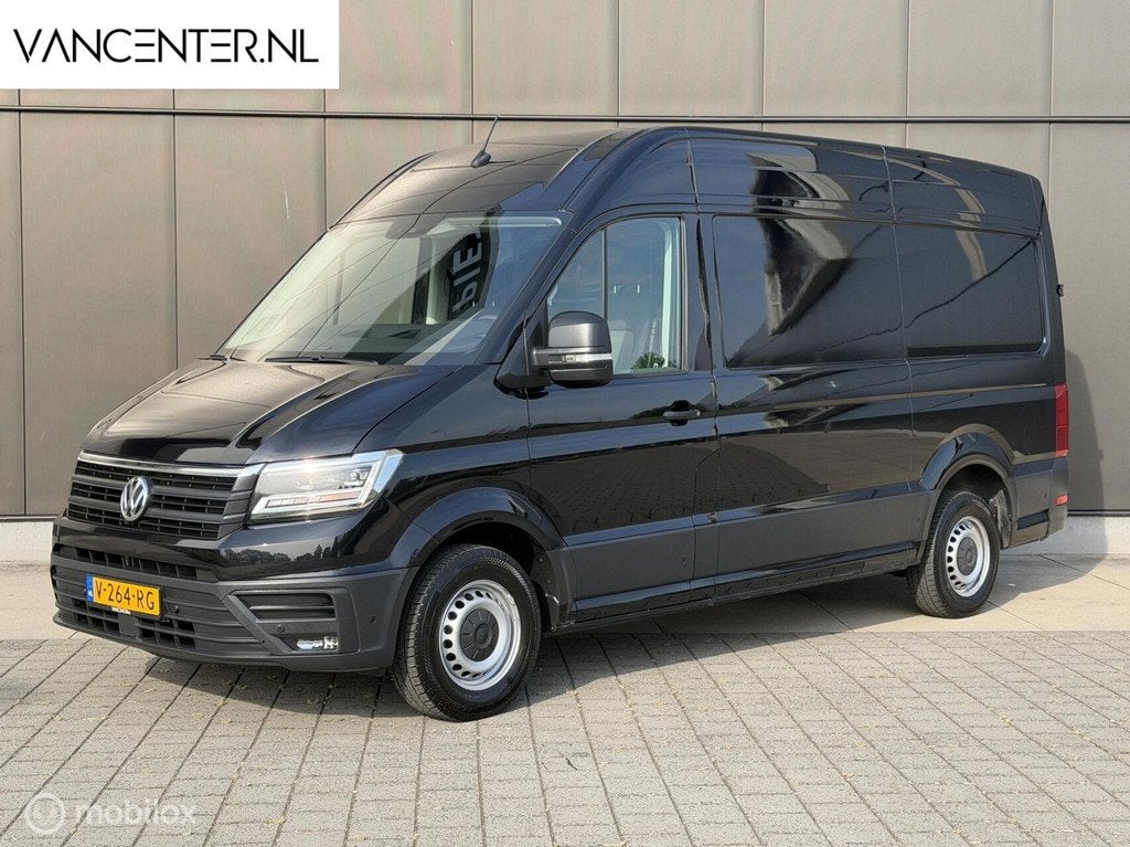 Volkswagen Crafter 2.0 TDI 140PK Automaat L3H3 LED Carplay, Auto's, Bestelwagens en Lichte vracht, Stof, Gebruikt, 4 cilinders