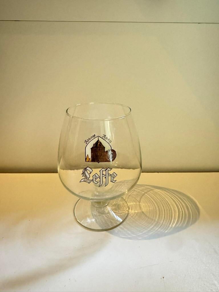 Glas Leffe, Ophalen of Verzenden, Gebruikt, Bierglas