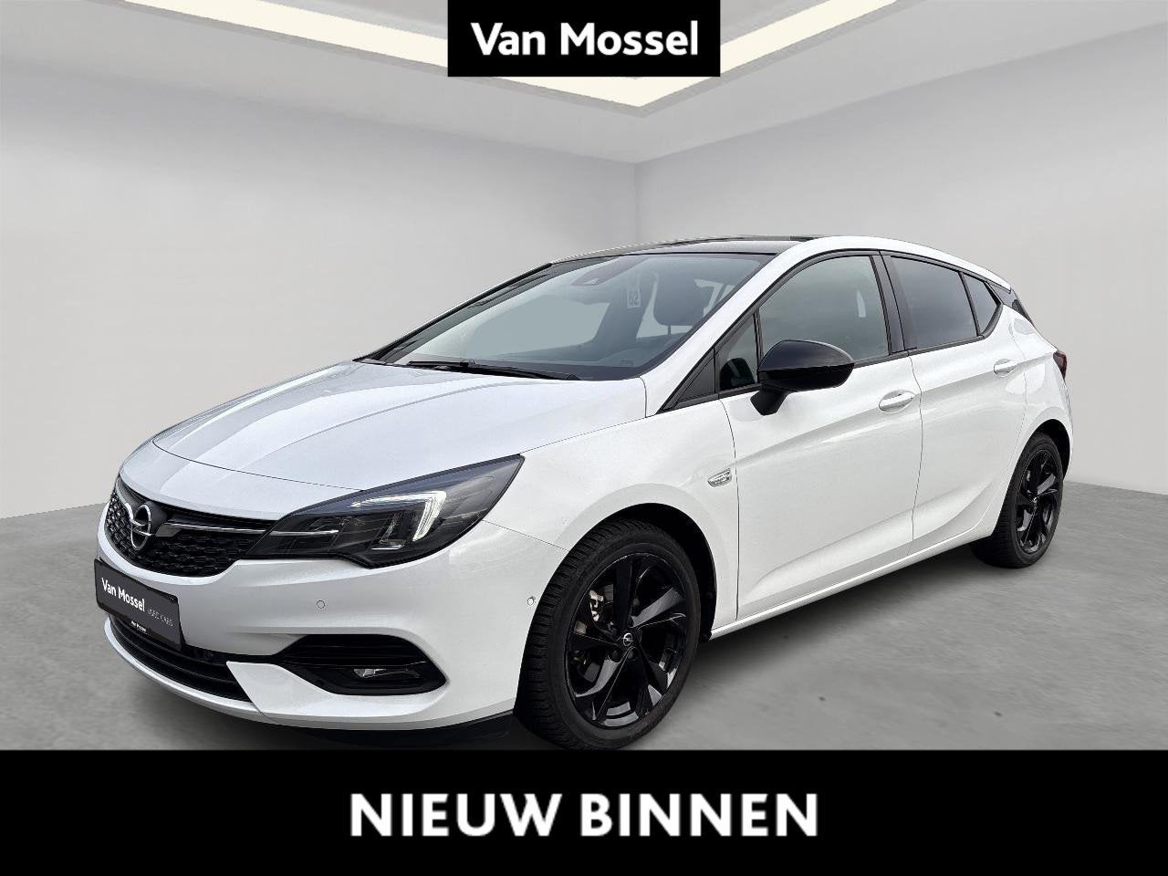Opel Astra 1.2 Turbo 96kW S/S Elegance, Auto's, Voorwielaandrijving, 1350 kg, Stof, Zwart