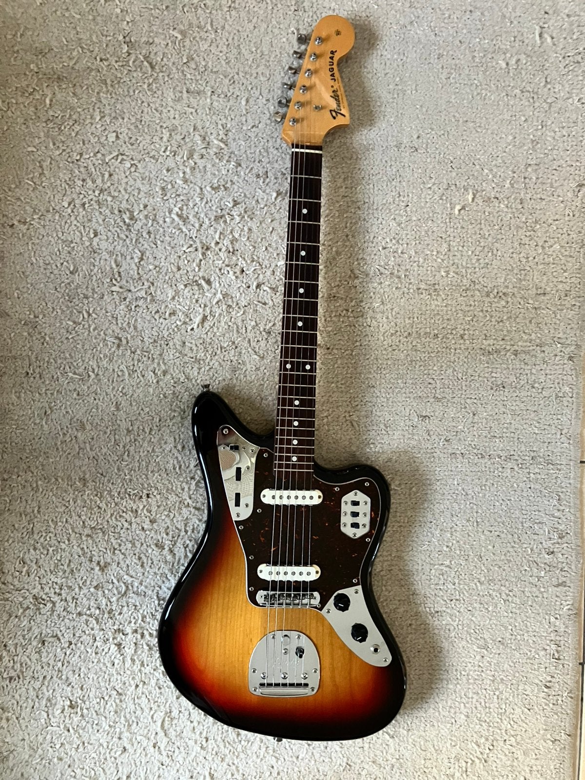 Fender Jaguar (Crafted in Japan JG66) 2004-2006, Musique & Instruments, Enlèvement, Comme neuf, Solid body, Fender