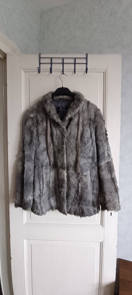 Veste en chevrette - Taille 44/46, Kleding | Dames, Jassen | Winter, Gauthy Wisimus, Ophalen, Gedragen, Maat 46/48 (XL) of groter