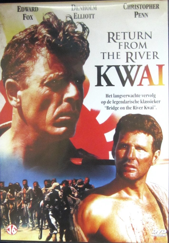 DVD OORLOG- RETURN FROM THE RIVER KWAI (EDWARD FOX), Cd's en Dvd's, Alle leeftijden, Nederlands, Ophalen of Verzenden, Zo goed als nieuw