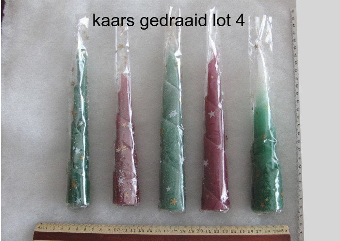 lot kaarsen draaikaars verjaardag moederdag mama kado 4, Ophalen of Verzenden, Nieuw
