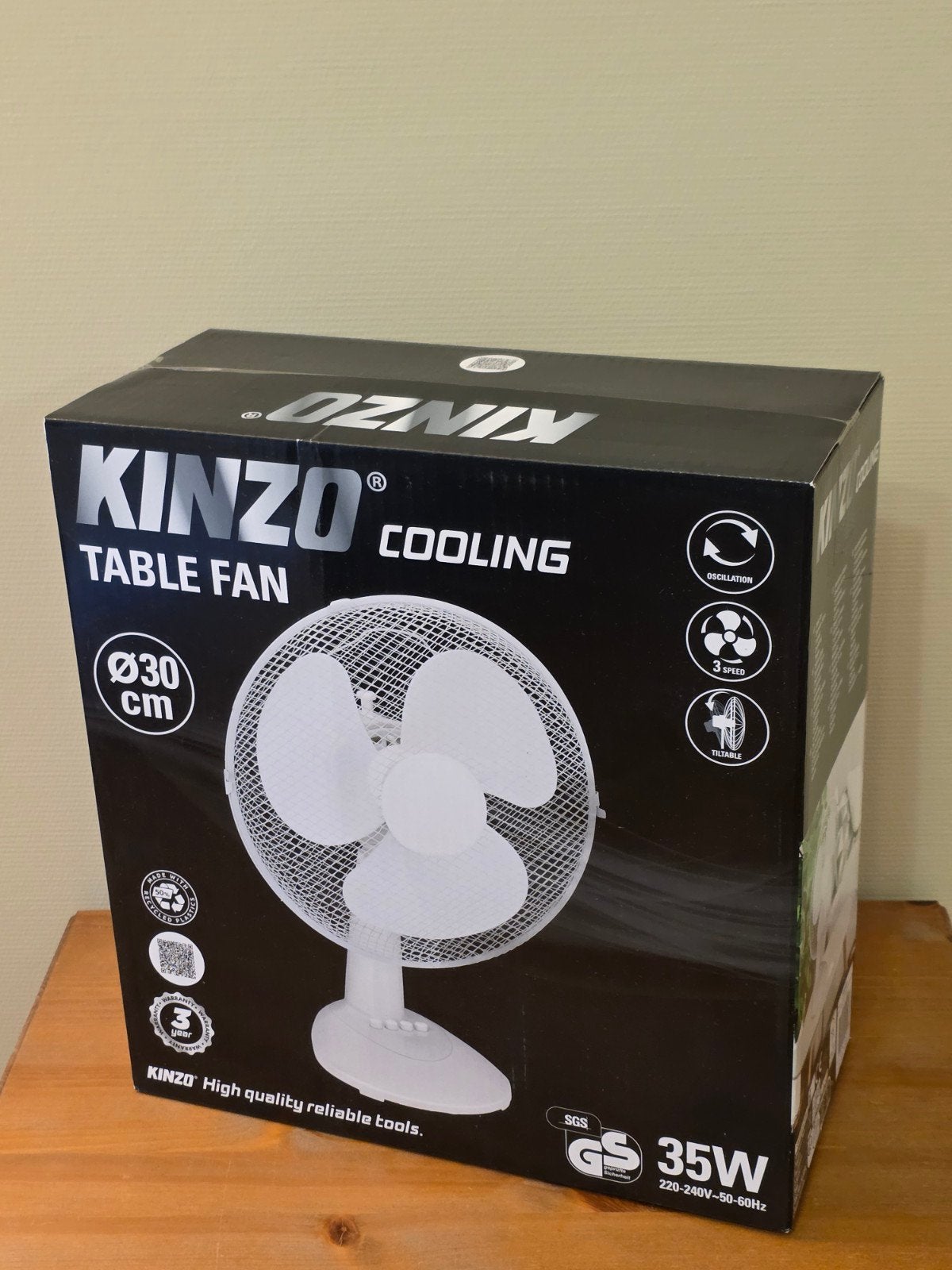 Tafel ventilator fan, Elektronische apparatuur, Ophalen