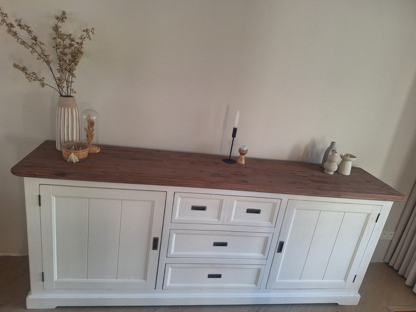 Dressoir kast met eiken blad te koop., Ophalen
