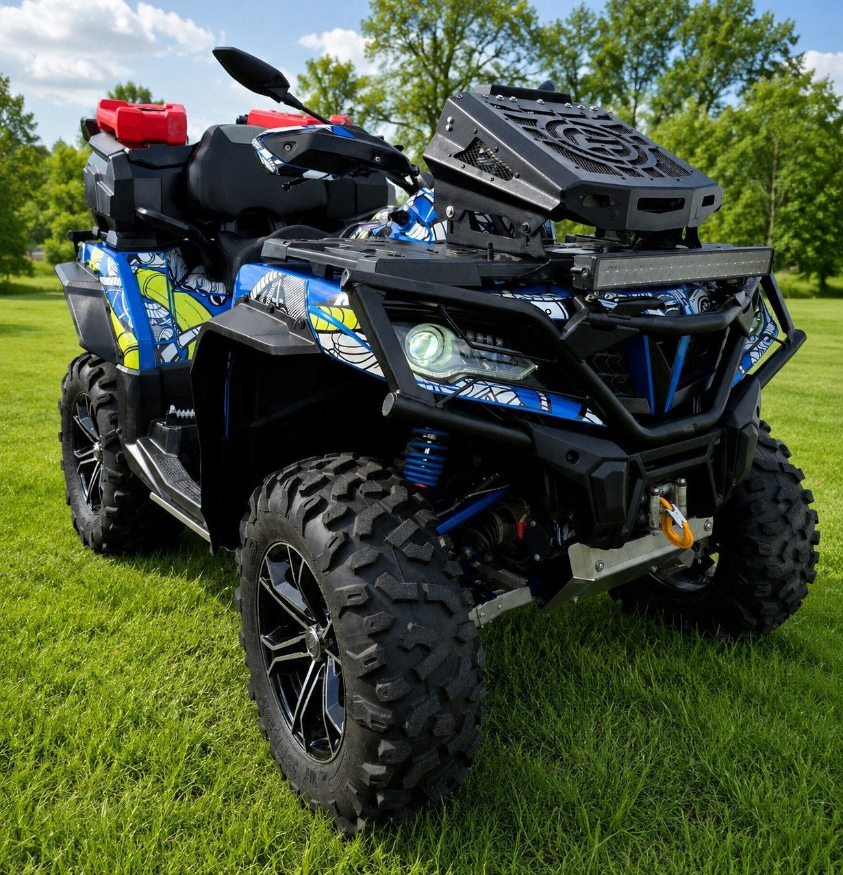 quad Cf-moto Cforce 1000cc 2020  4x4 automaat L7e, Motoren