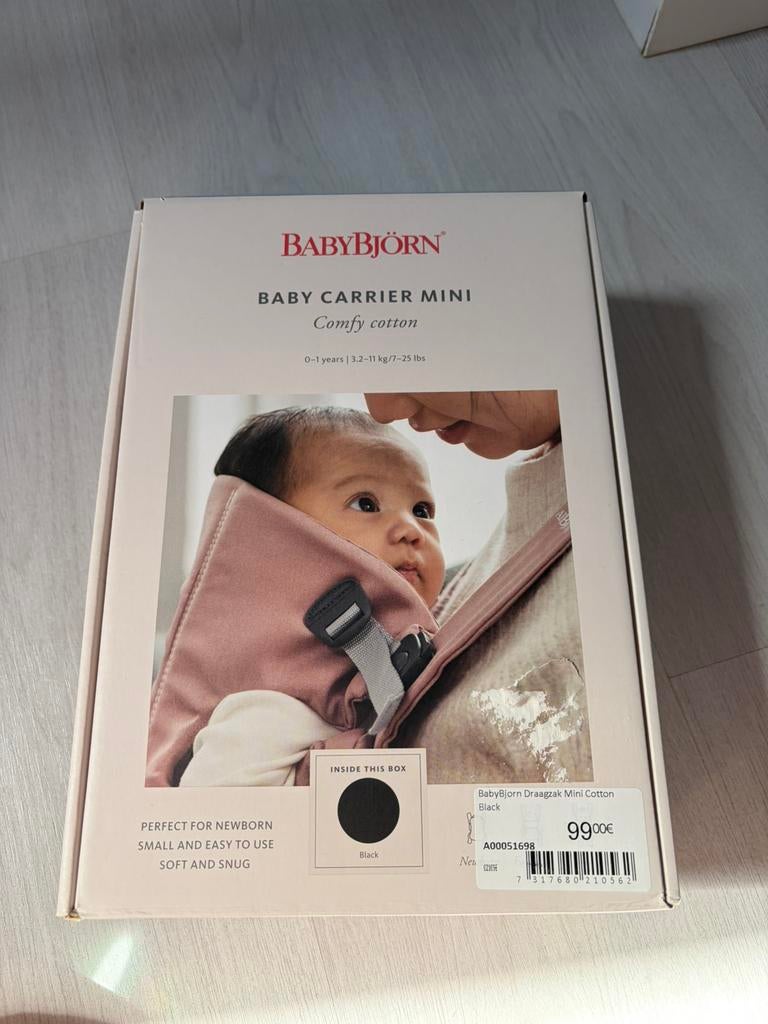 Babybjorn draagzak, Porte-bébé, Enlèvement, Baby Björn, Comme neuf