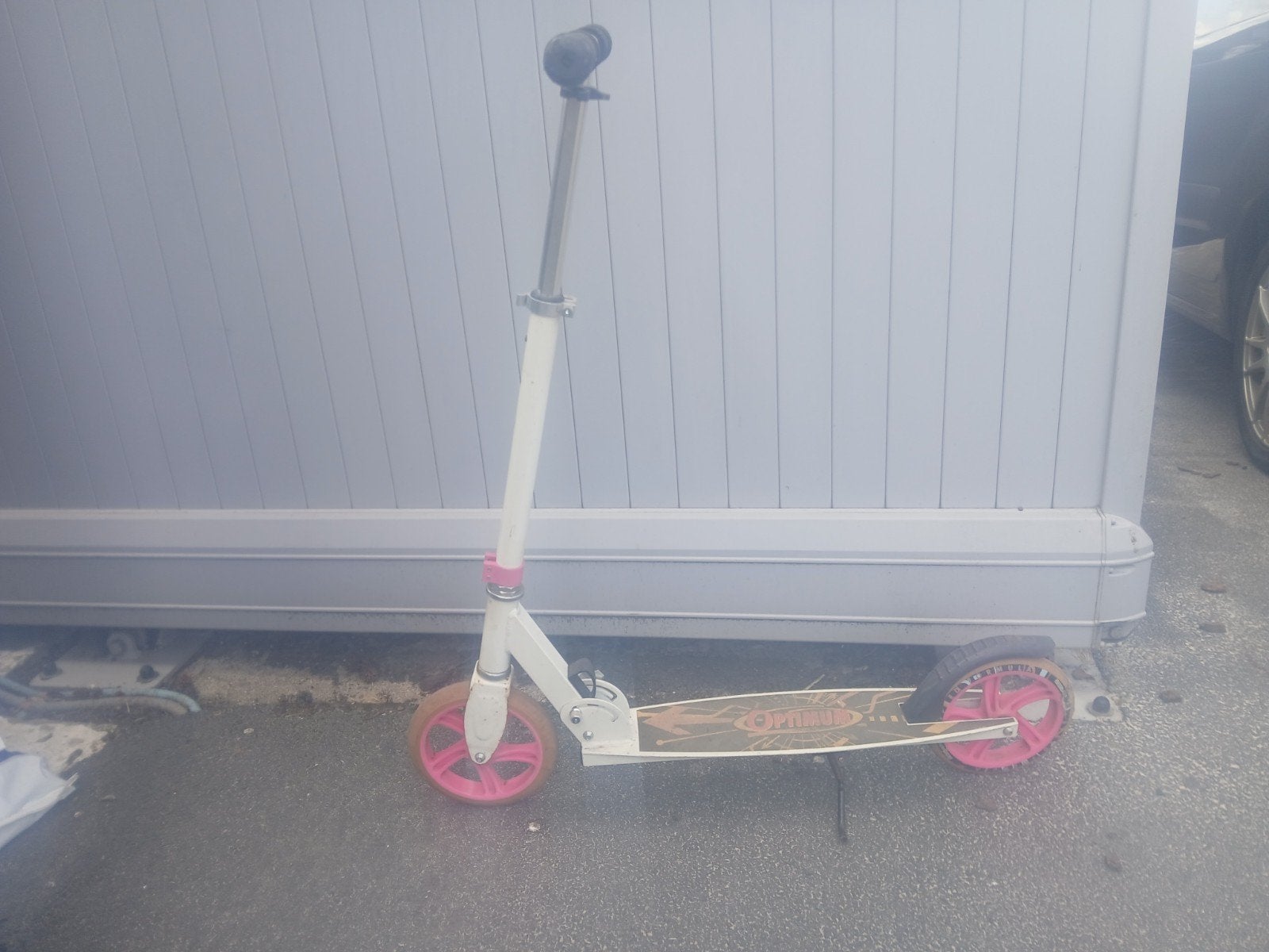 Step met wielmaat 205mm, Fietsen en Brommers, Steps, Ophalen, Gebruikt, Gewone step, Optimum
