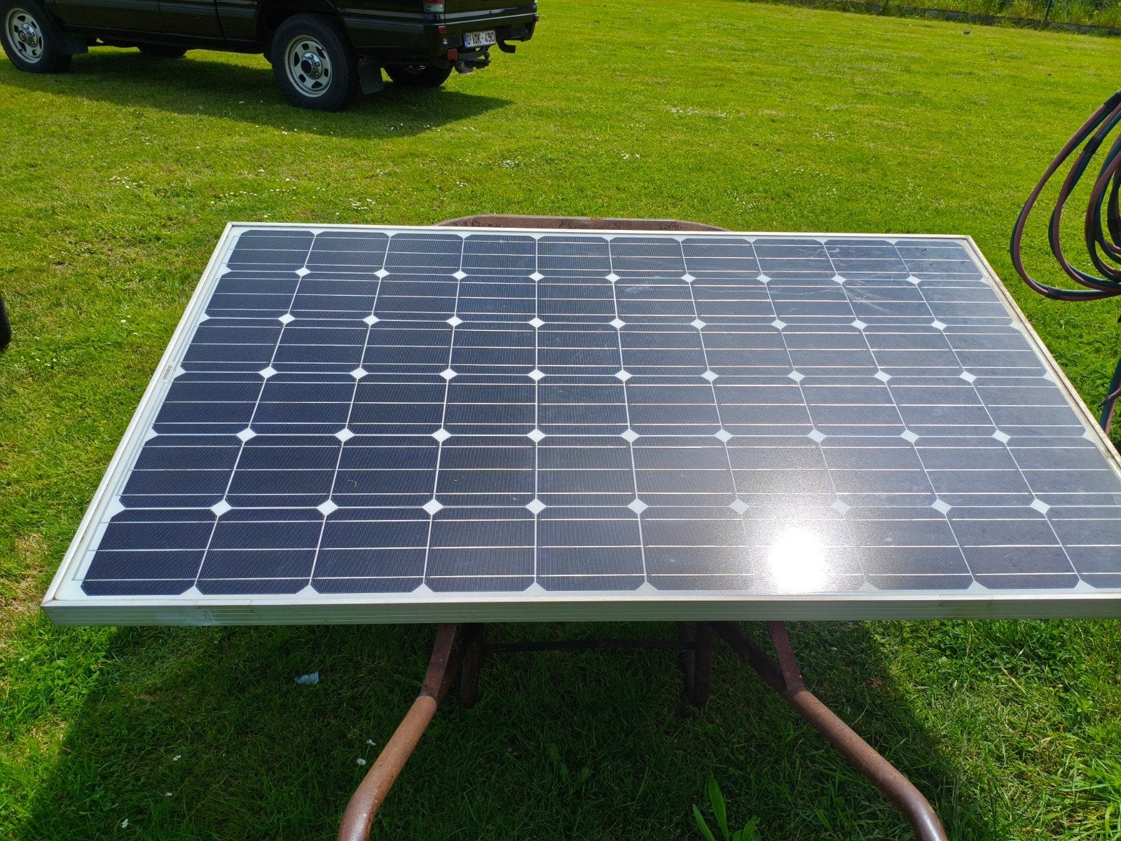 9 zonnepanelen  te koop, Ophalen, Gebruikt, Paneel, 200 wattpiek of meer