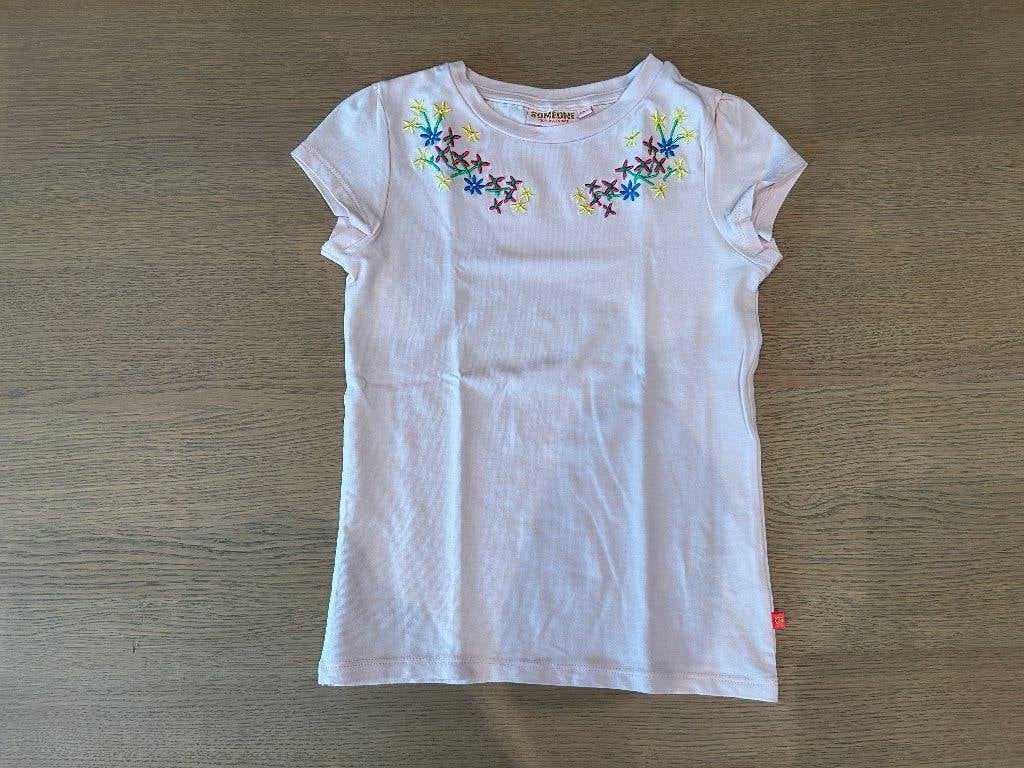 Someone t-shirt meisje 128 - 8 jaar, Enfants & Bébés, Vêtements enfant | Taille 128, Enlèvement ou Envoi, Chemise ou À manches longues
