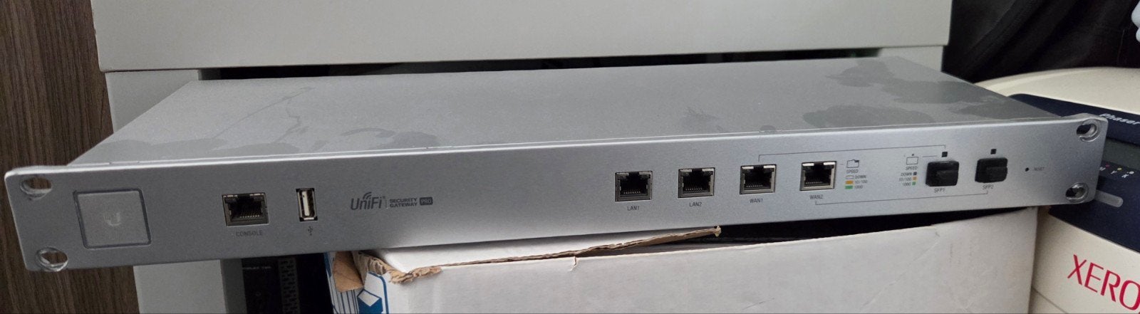 USG-PRO-4, Ophalen