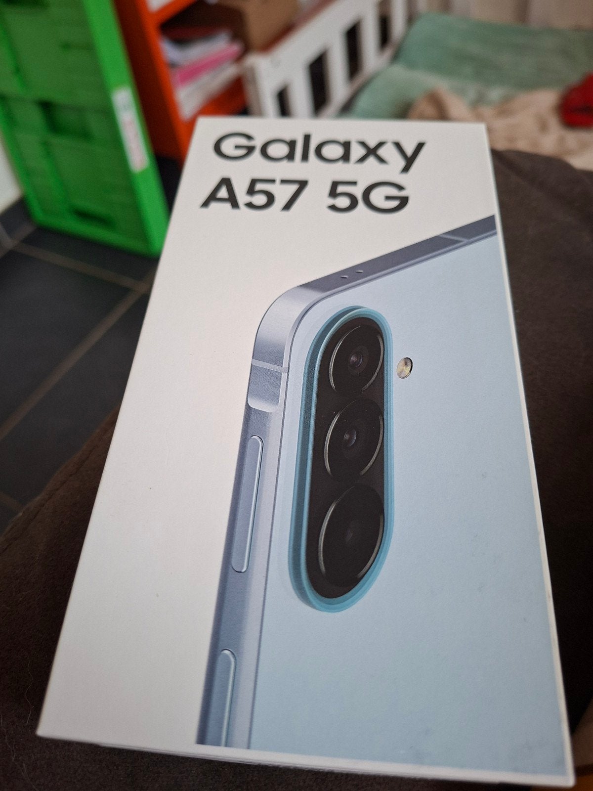 niewe smartfone a57 5g te koop met garantie bewys, Telecommunicatie, Ophalen, Wit, Touchscreen, Nieuw