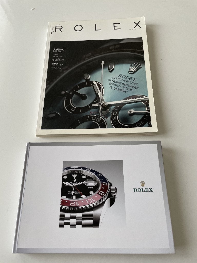 2 livres ROLEX, Livres, Catalogues & Dépliants, Neuf, Catalogue, Enlèvement ou Envoi