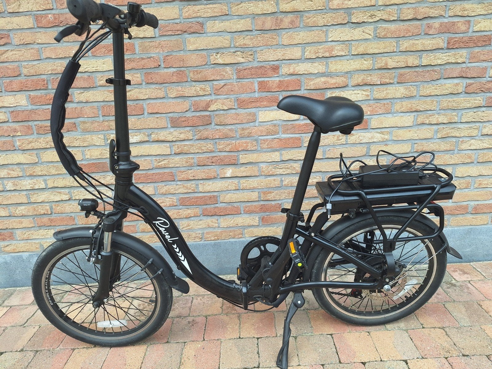 plooifiets elektrische, Versnellingen, Zo goed als nieuw, Schijfrem, Ophalen