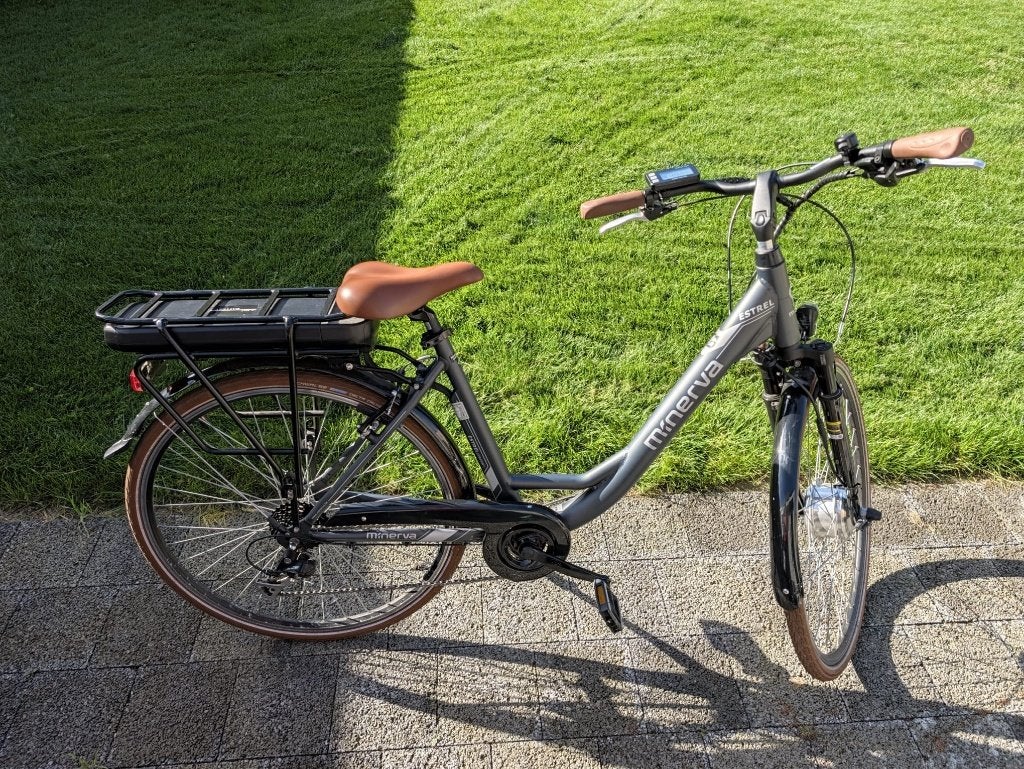 Minerva elektrische fiets, Vélos & Vélomoteurs, Enlèvement, Utilisé, 30 à 50 km par batterie, Autres marques
