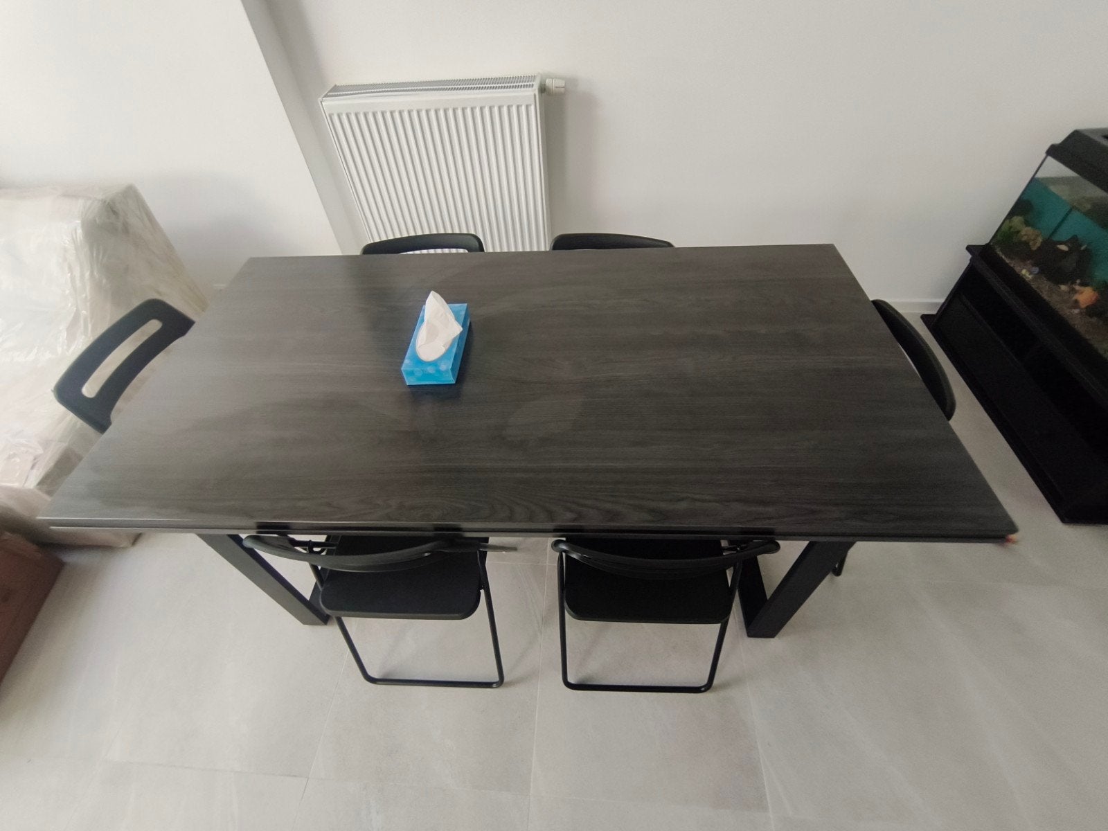 eettafel met 6 stoelen, Huis en Inrichting, Complete inboedels, Ophalen