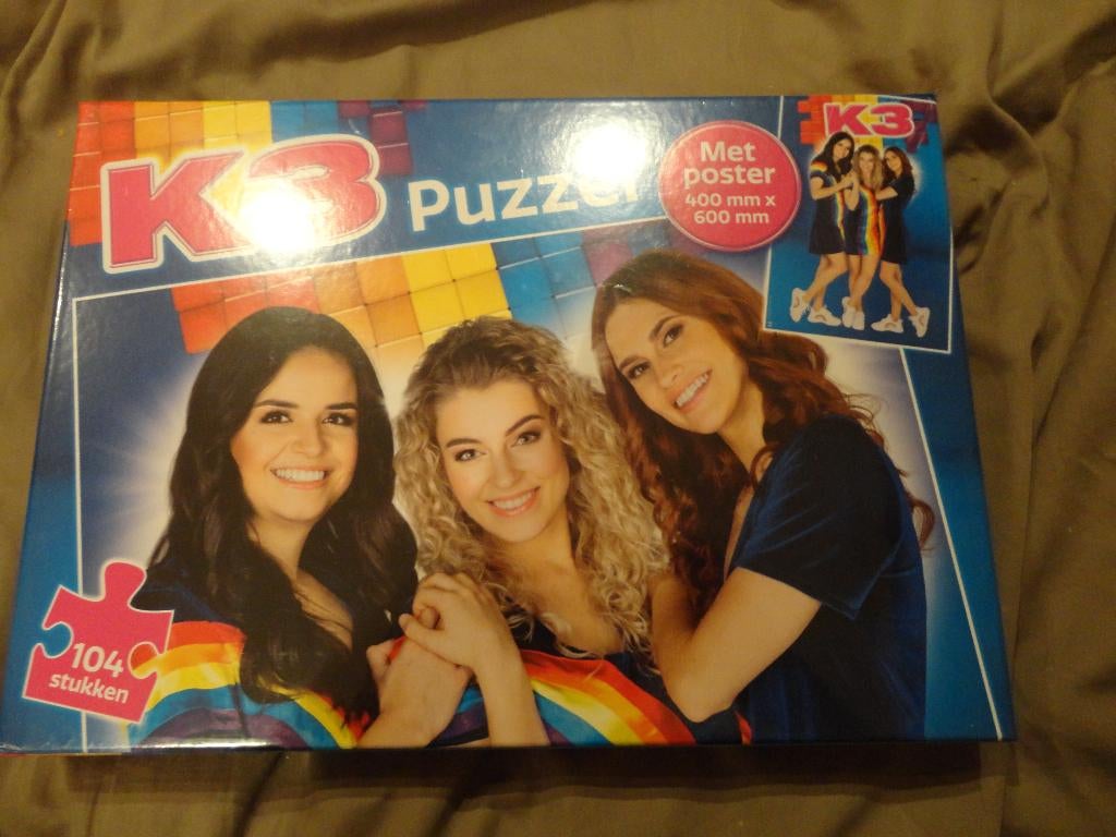 Nieuwe Puzzel K3, Ophalen of Verzenden, Meer dan 50 stukjes, Nieuw