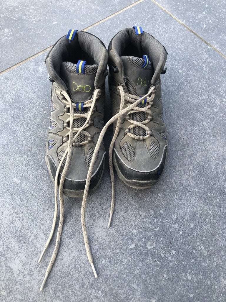 hoge wandelschoenen chiroschoenen maat 35/36, Ophalen, Gebruikt, DECATHLON.