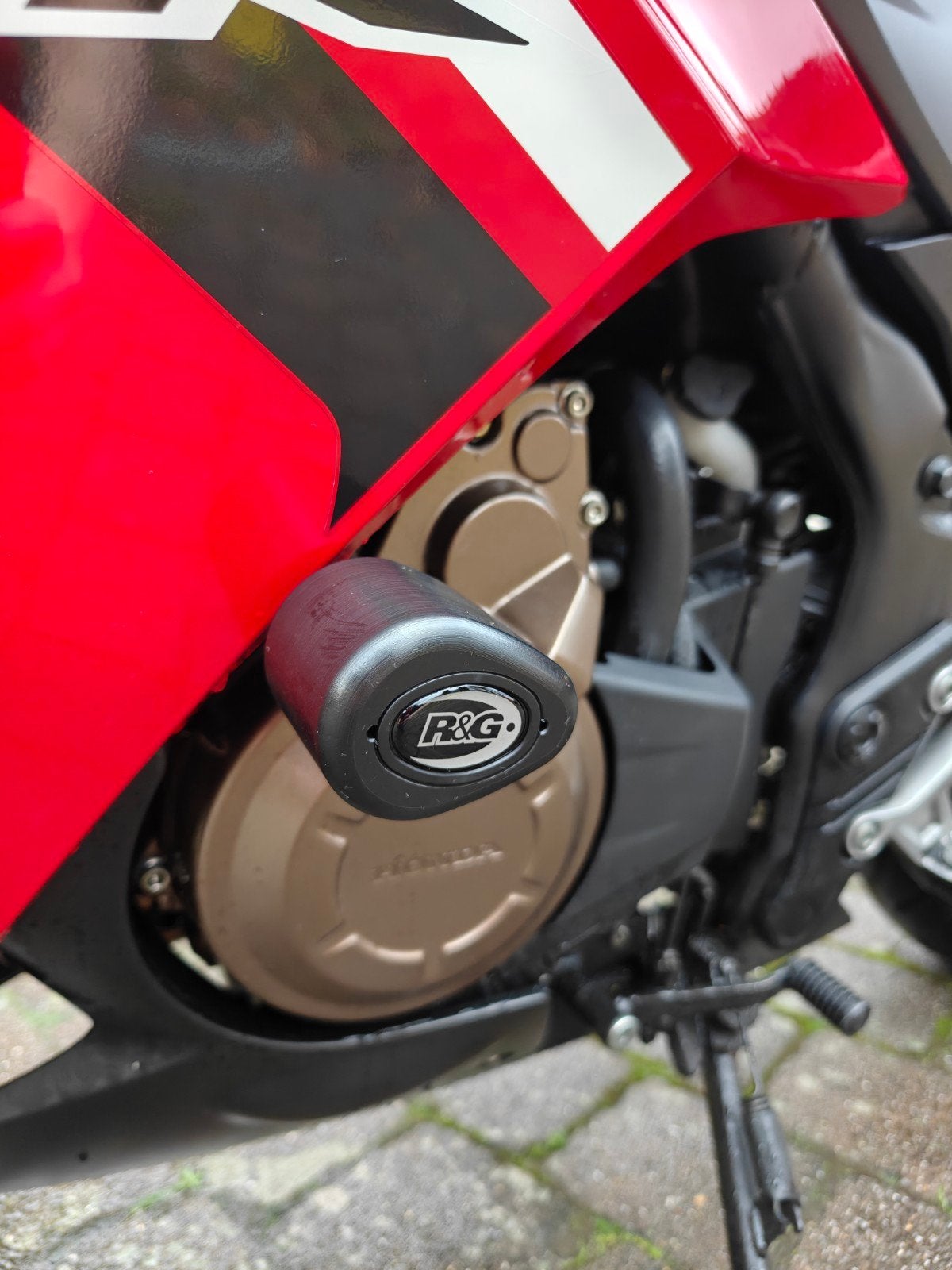 R&G CP0405BL Valdoppen Aero Set Zwart Voor Honda CBR500R, Enlèvement, Neuf