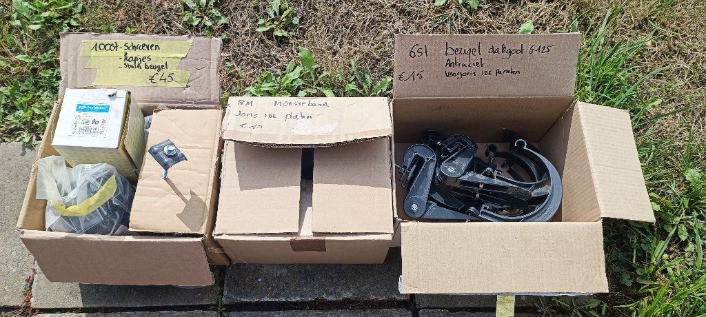 Accessoires voor joris ide platen, Doe-het-zelf en Bouw, Ophalen, Nieuw, Overige materialen