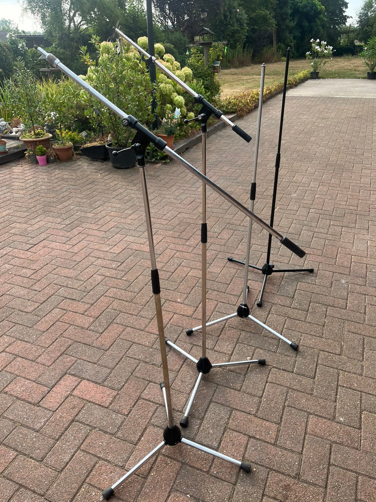13 statieven micro, Muziek en Instrumenten, Microfoons, Ophalen, Gebruikt