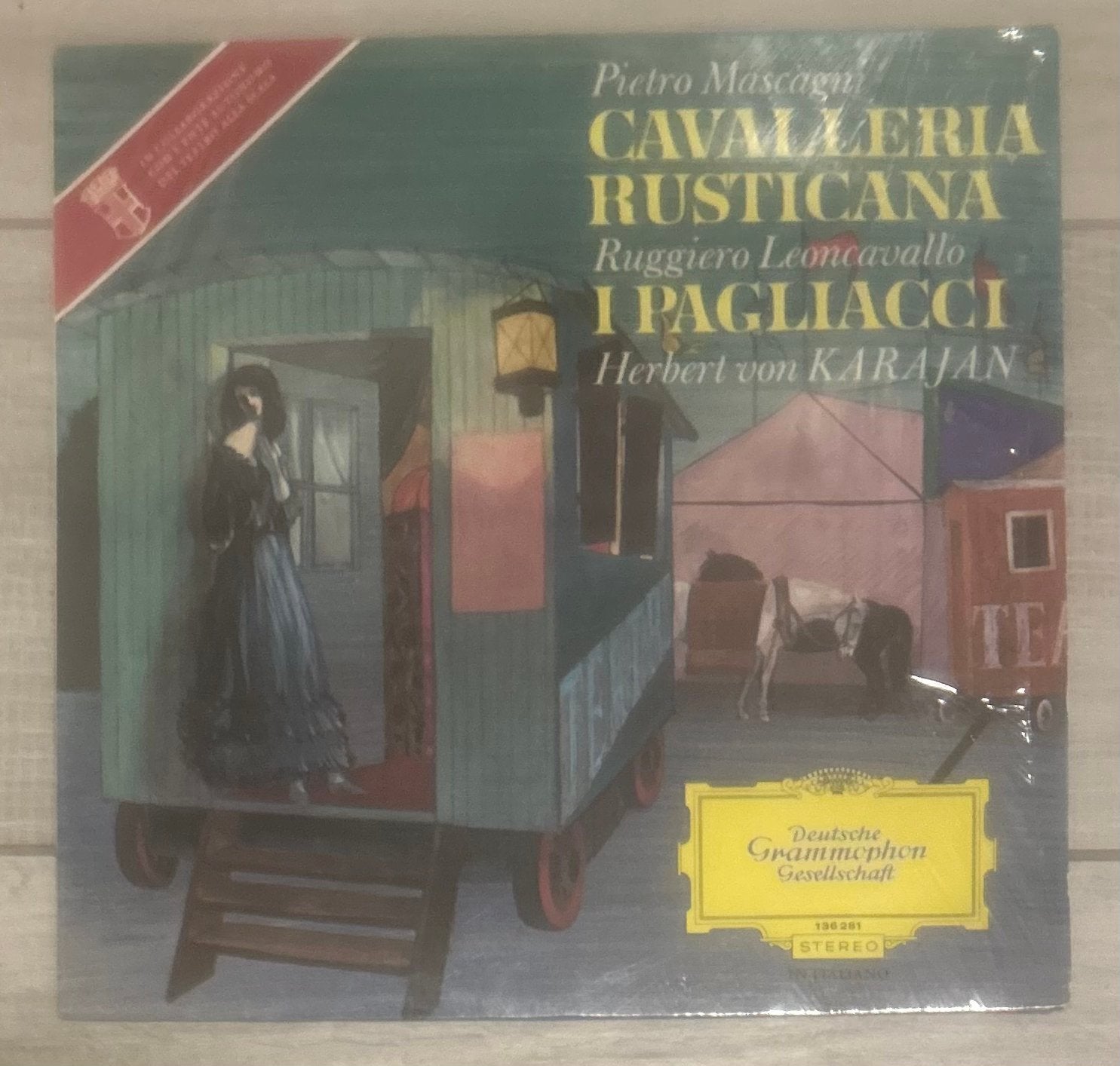 Lp “Cavalleria Rusticana” en “I Pagliacci”, Ophalen of Verzenden, Gebruikt, 12 inch, LP