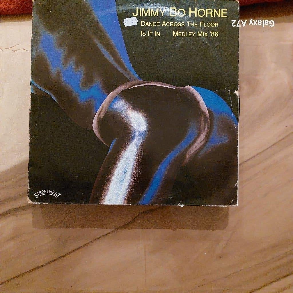 jimmy bo horne dance across the floor 86 rmx + original, 12 pouces, Enlèvement ou Envoi, Pop, Utilisé